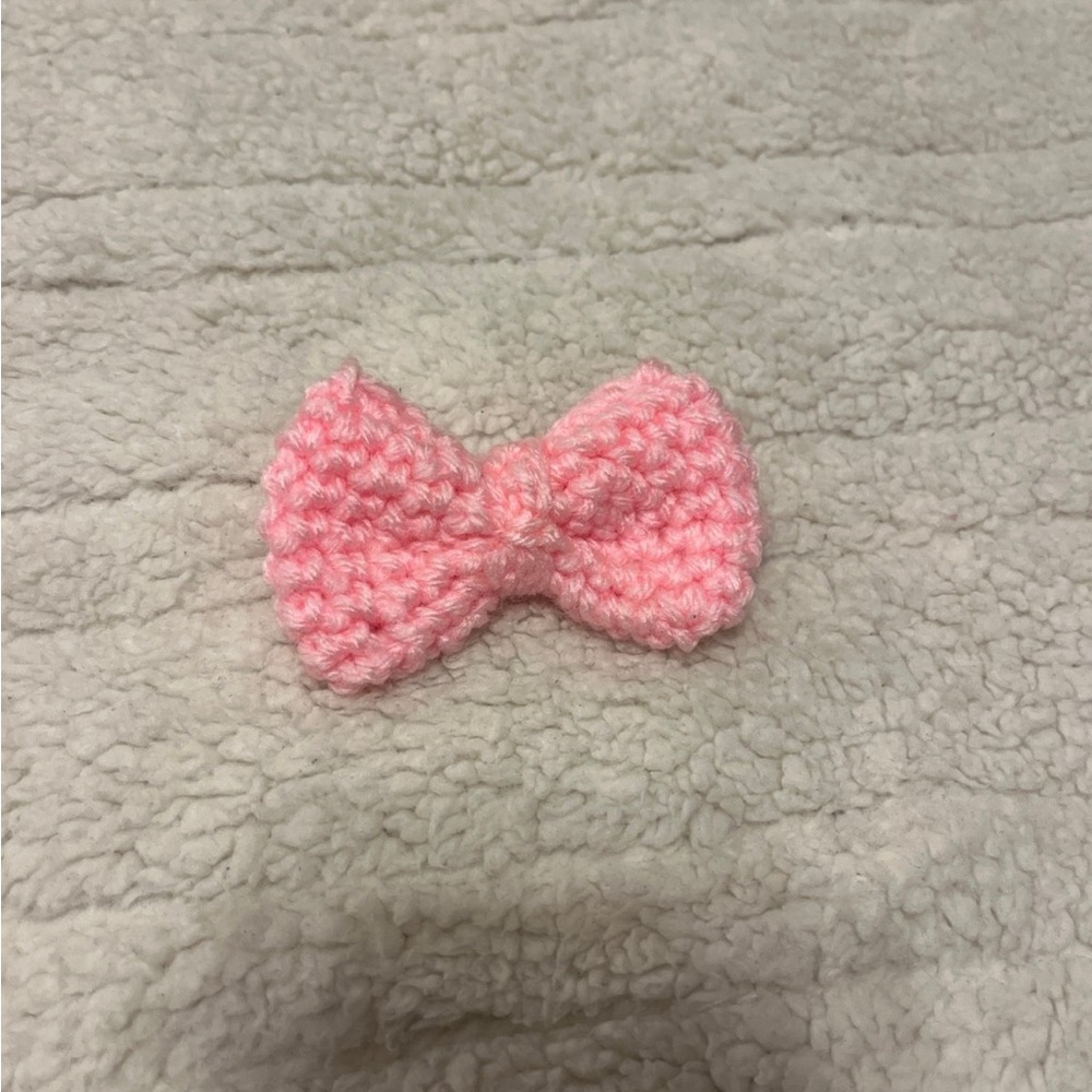 Handmade pink bow